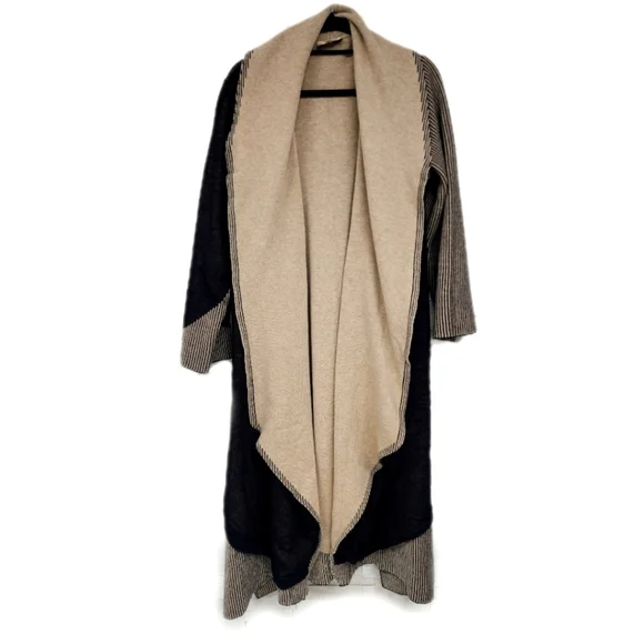 🇮🇹 Gorgeous Long Cardigan in Pure Wool, by Fuzzi S. Giovanni in Marciano - Picture 2 of 11